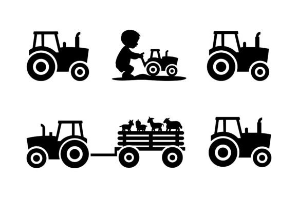 Download Farm Animal &amp; Tractor Birthday Party - Party Collection