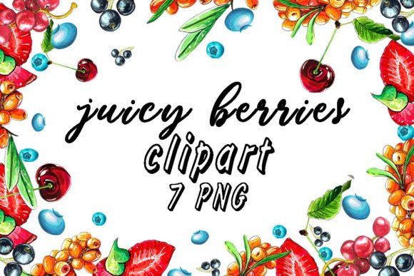 Download Berry Clipart with Alcohol Markers - Berry Collection